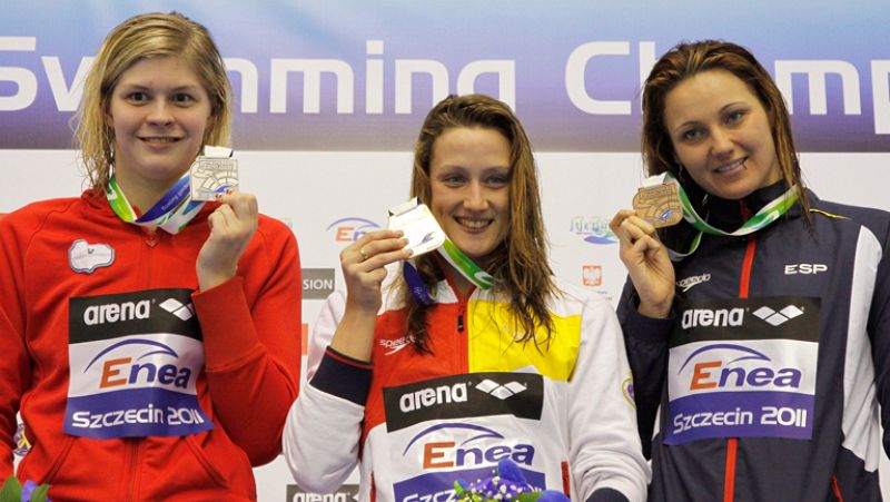 Belmonte, oro en los 400 m libres
