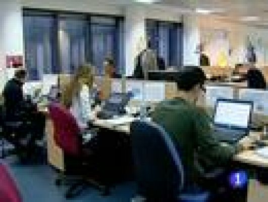 Telediario 1 - El reflejo de la economía