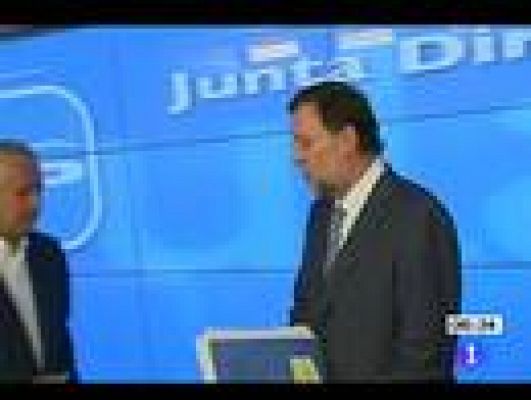 Telediario 1 - Rajoy desvela este lunes sus candidatos para presidir las Cortes