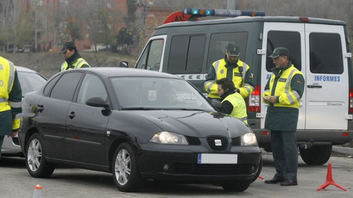 Telediario 1 - Más controles de alcoholemia