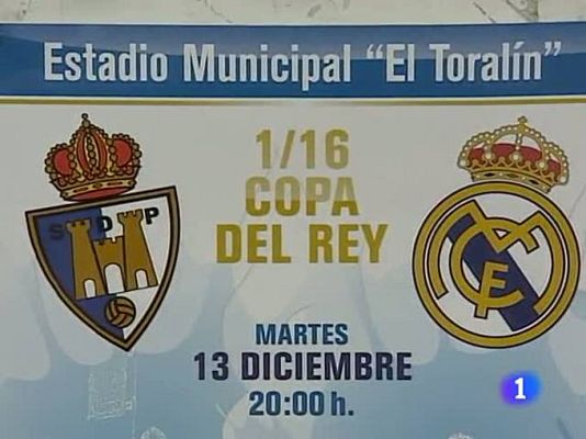 Telediario 1 - Ponferrada se anima con el Madrid