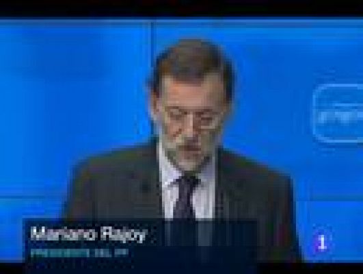 Telediario 1 - Primeros nombres de Rajoy