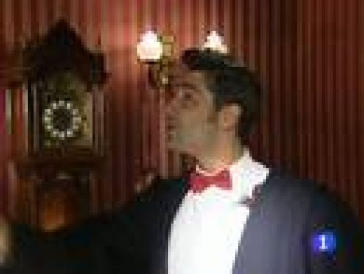 Telediario 1 - Exposición de la Lotería de Navidad