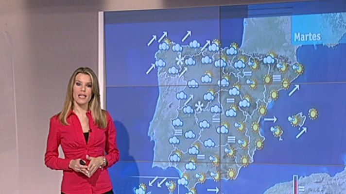 El tiempo - Viento fuerte en el norte