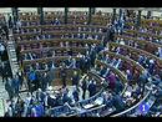 Telediario 1 - Décima legislatura en las Cortes