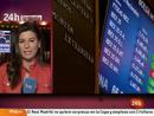 Informativo 24h - La Bolsa cierra con una bajada el 0,63% y la prima de riesgo se relaja