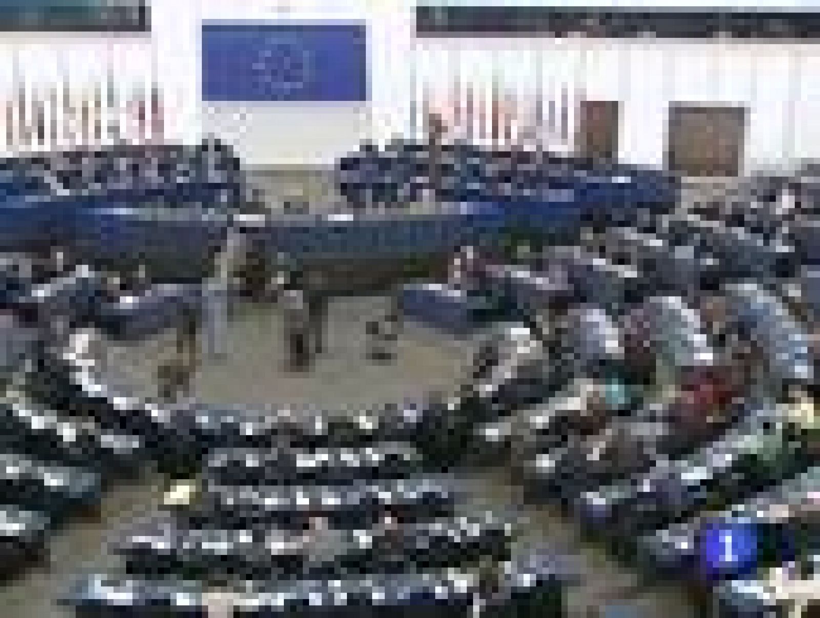Telediario 1: Dura sesión del Parlamento Europeo | RTVE Play