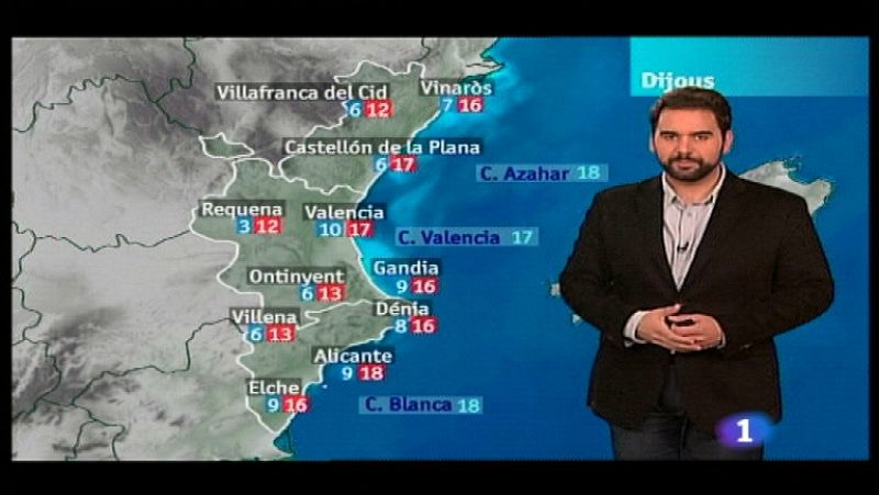 El tiempo en la Comunidad Valenciana - 14/12/11 - Ver ahora