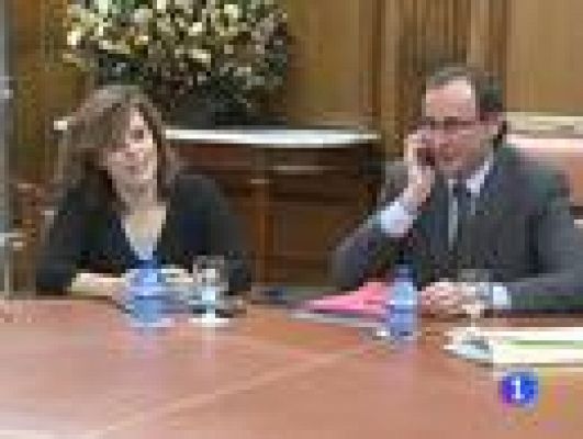 Telediario 1 - Primeros pasos de la legislatura