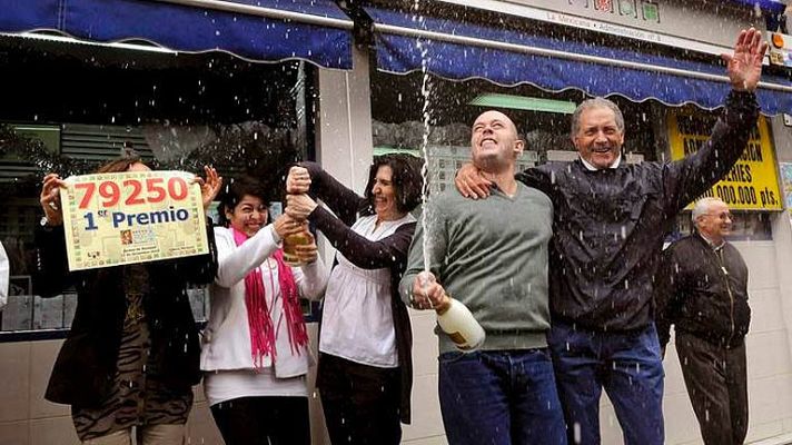 Telediario 1 - El Gordo de Navidad