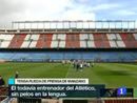 Telediario 1 - Manzano:"Quiero acabar el proyecto"