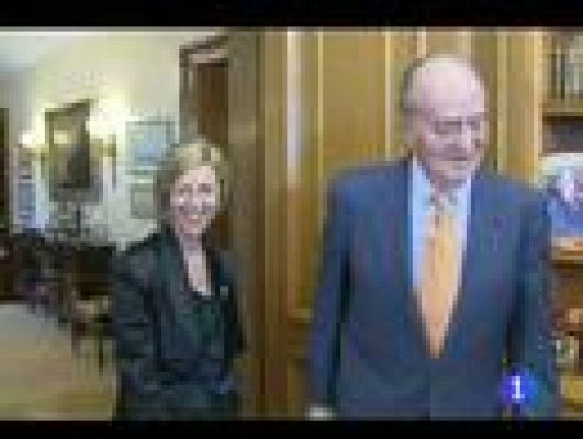 Telediario 1 - El rey recibe a Amaiur