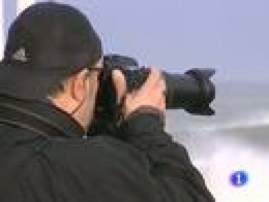 Telediario 1 - Temporal en la cornisa cantábrica