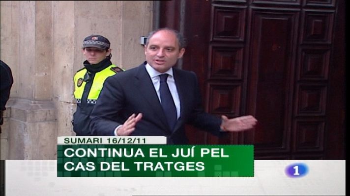 L'informatiu - Comunitat Valenciana - La Comunidad Valenciana en 2' - 16/12/11