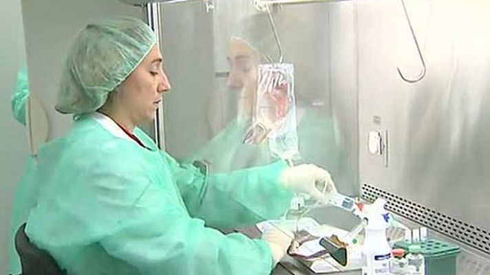 Telediario 1 - Embarazada sin ovarios