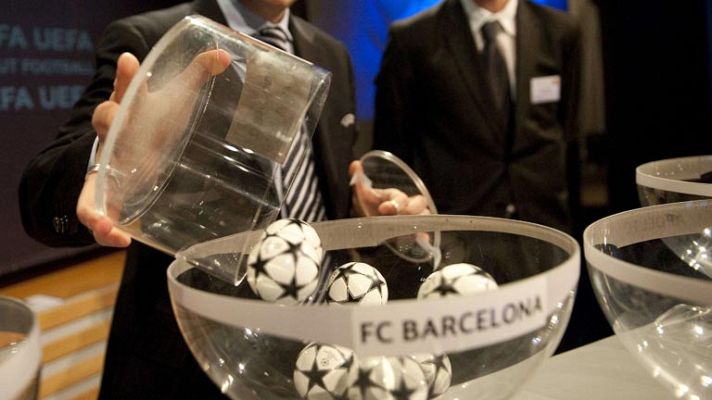 Telediario 1 - Sorteo favorable a Barça y Madrid