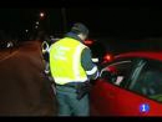 Telediario 1 - 20 mil controles de alcoholemia