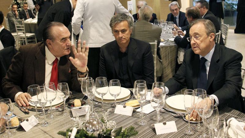 Comida navideña del Madrid