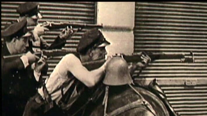 Telediario 1 - Fotografías de la Guerra Civil