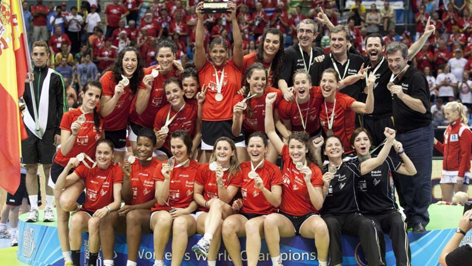 Balonmano - Mundial femenino. Partido tercer y cuarto puesto : España-Dinamarca - 18/12/11