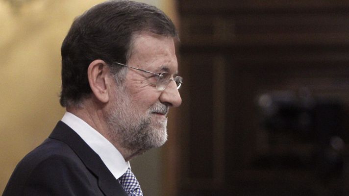 Telediario 1 - Rajoy tratará de resolver los problemas con diálogo