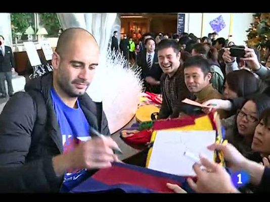 Telediario 1 - Japón despide al Barça