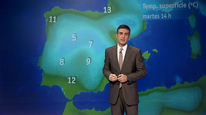 El tiempo - Nubes y lluvias en el norte