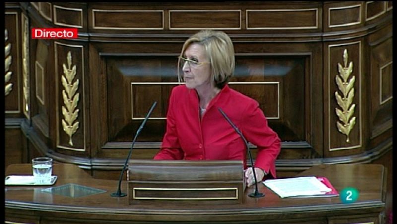 Sesión de investidura de Mariano Rajoy - Intervención de Rosa Díez, UPyD - Ver ahora