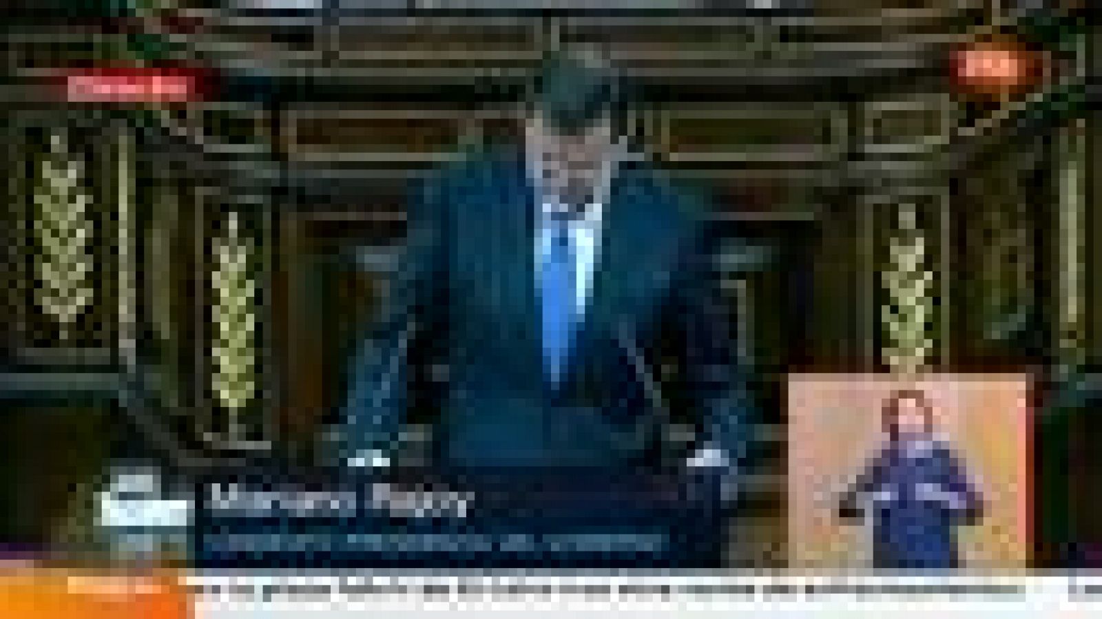 Sin programa: Rajoy responde a Amaiur: "Ni yo ni los españoles les debemos nada" | RTVE Play