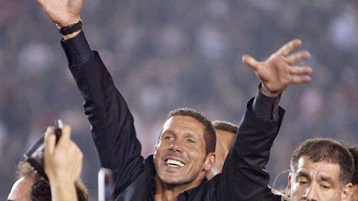 Simeone se asoma al Atlético Madrid