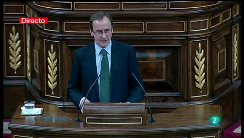 Sesión de investidura de Mariano Rajoy - Intervención de Alfonso Alonso, PP - Ver ahora