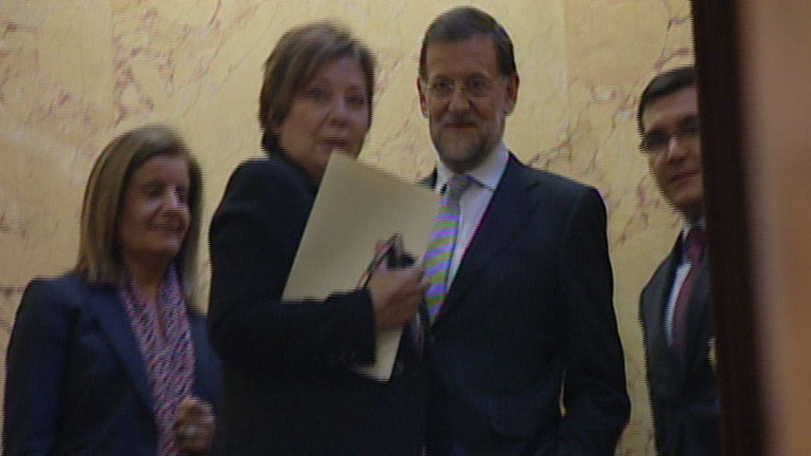 Ambiente en el Congreso tras la investidura de Rajoy