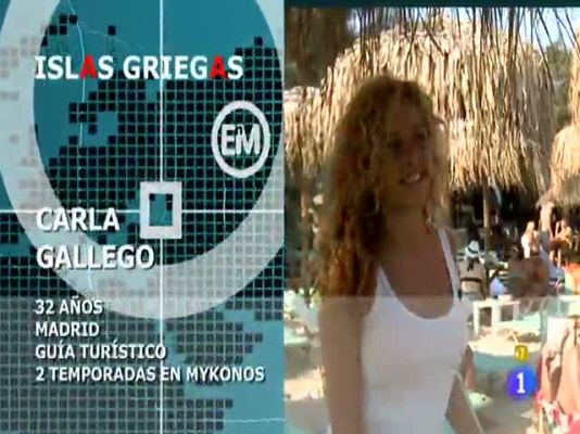 Españoles en el mundo - Islas griegas - Carla