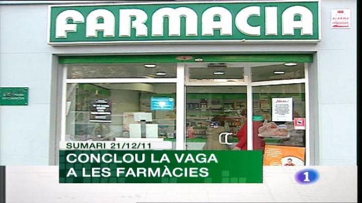 L'informatiu - Comunitat Valenciana - La Comunidad Valenciana en 2' - 21/12/11