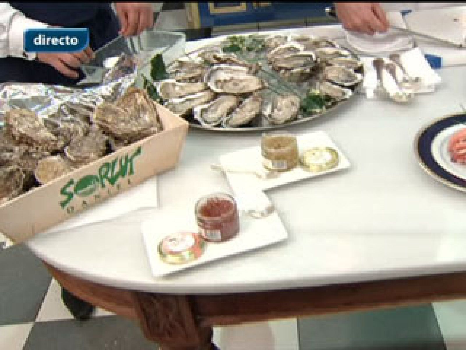 Menú de lujo navideño con ostras, caviar y becada