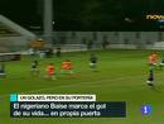 Telediario 1 - El gol del año, pero en propia meta