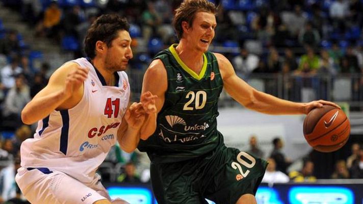Telediario 1 - El Unicaja cae ante el CSKA