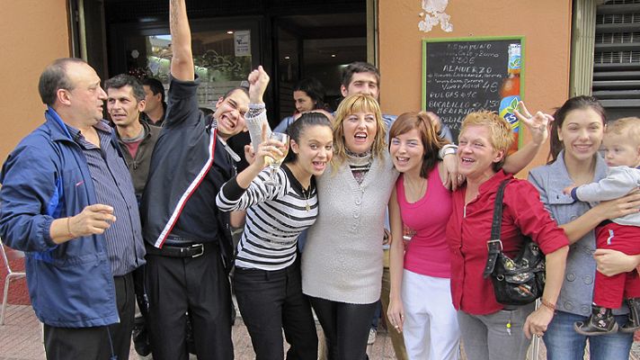 Lotería de Navidad - Celebración en Grañén (Huesca)