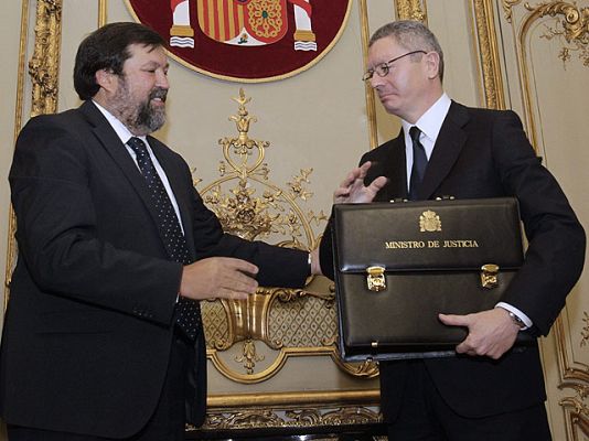  - Discurso de posesión de Alberto Ruiz-Gallardón como ministro de Justicia
