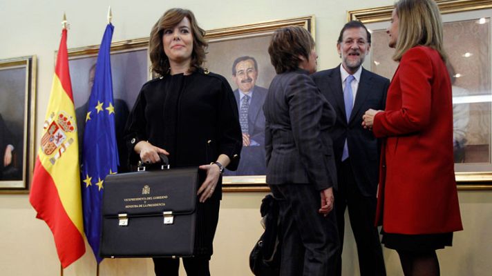  - Soraya Saénz de Santamaría ya es vicepresidenta del Gobierno