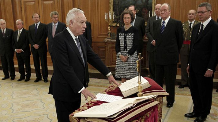  - García-Margallo asume la cartera de Exteriores