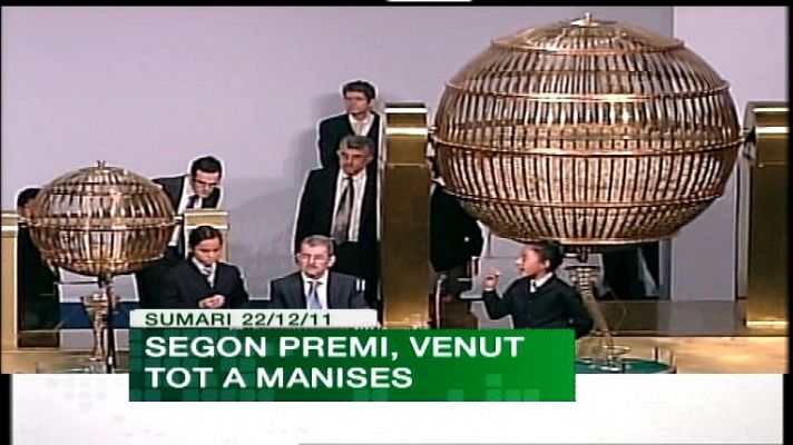 L'informatiu - Comunitat Valenciana - La Comunidad Valenciana en 2' - 22/12/11