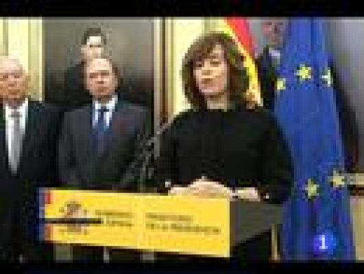 Telediario 1 - Sáenz de Santamaría, número dos