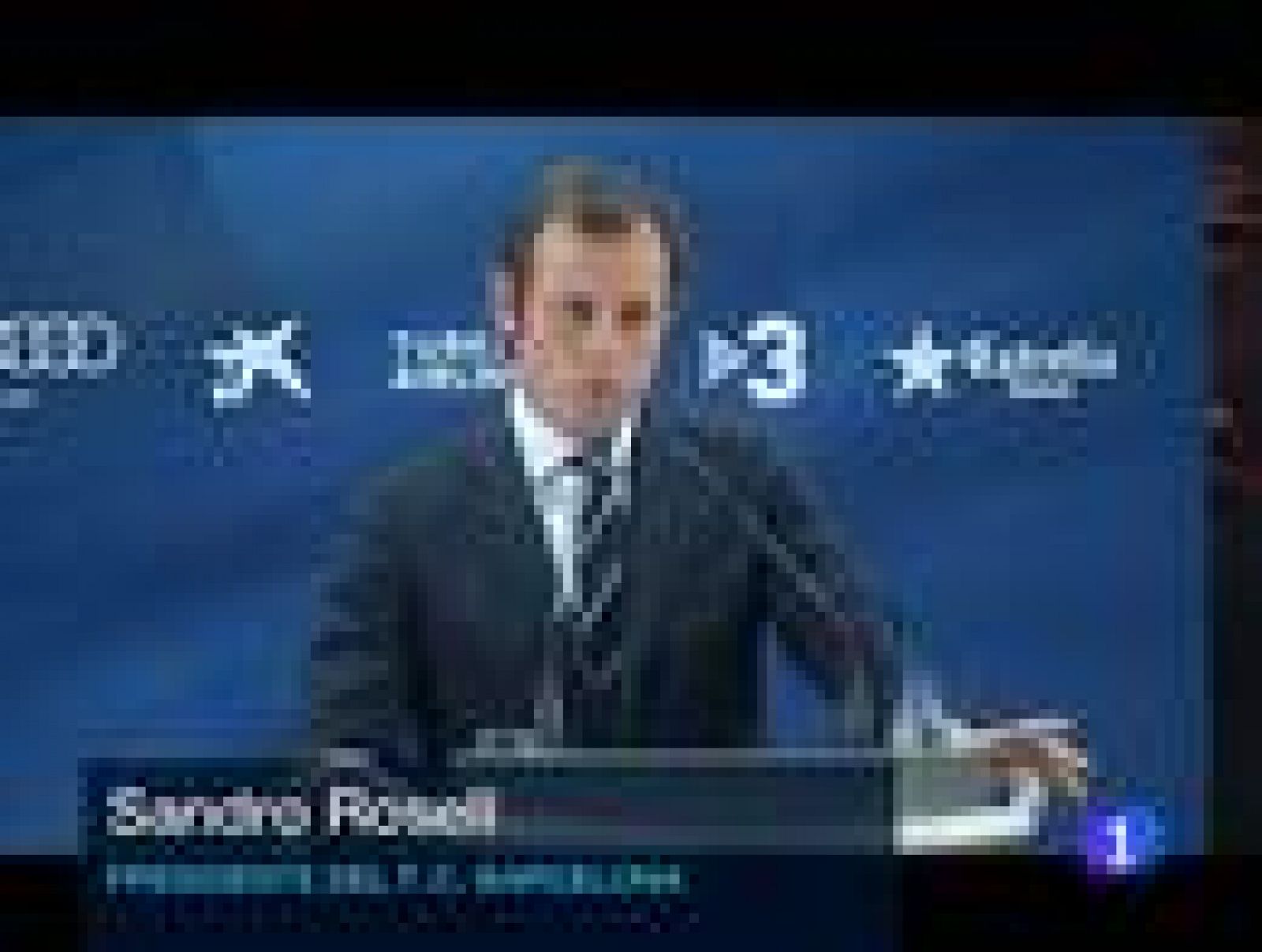 Rosell: "No diría si el Barça está interesado en Neymar"