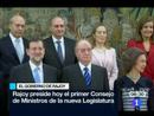 Telediario 1 - Telediario Matinal en 4' - 23/12/11