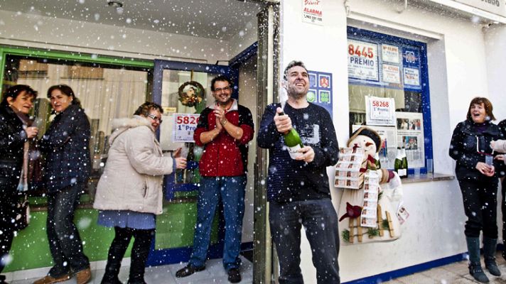 Telediario 1 - Grañén, más lejos de la crisis