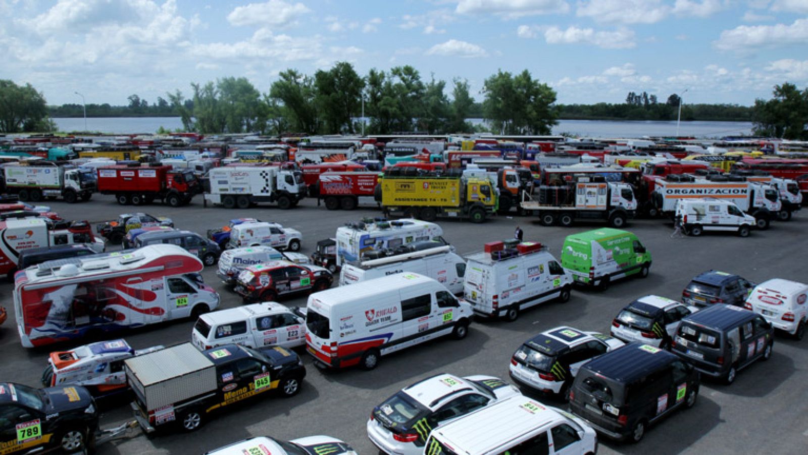 Los 465 vehículos del Dakar, preparados