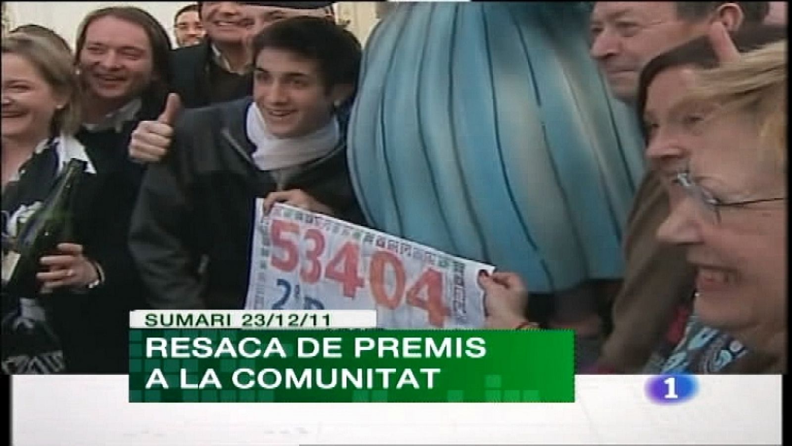 L'informatiu - Comunitat Valenciana: La Comunidad Valenciana en 2' - 23/12/11 | RTVE Play