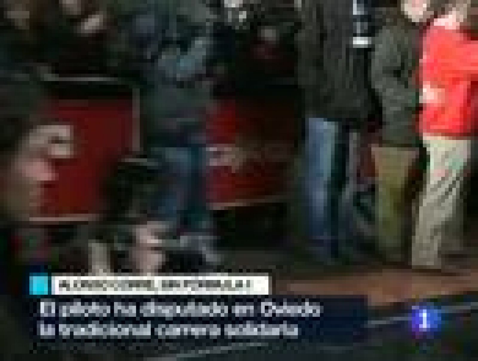 Telediario 1: Carrera solidaria de Fernando Alonso | RTVE Play