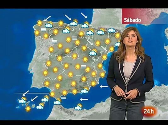 El tiempo - Nochebuena con intervalos de vientos fuertes en el noroeste y en Menorca